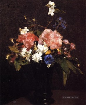 フラワーズ Painting - Flowers7 花の画家 アンリ・ファンタン・ラトゥール
